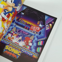 SONIC MANIA PLUS +Artbook,Sleeve&Reversible Cover SWITCH FR Game (Multi-Languages)