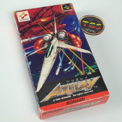 Axelay Super Famicom Japan Ver. Shmup Konami 1992 (Nintendo SFC) SHVC-AX