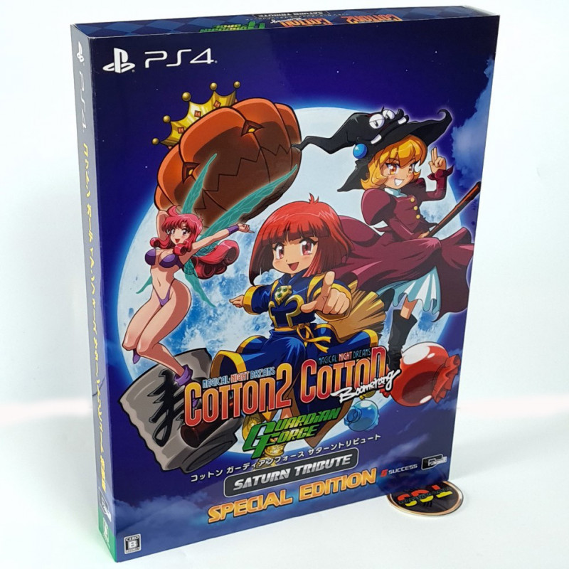 Cotton Guardian Force Saturn Tribute Special Edition PS4 JPN Game In English SUCCESS SHMUP