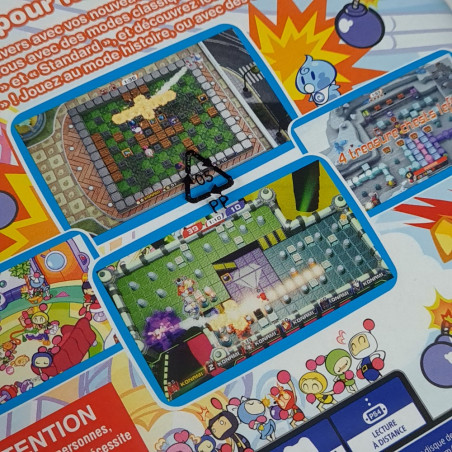 SUPER BOMBERMAN R 2 +Socks PS4 FR Game in Multi-Language New Konami Action Party