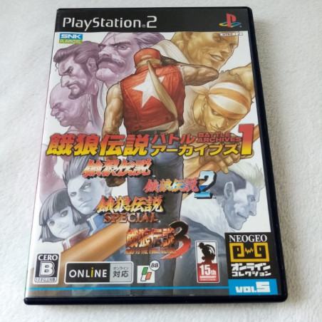 Garou Densetsu Fatal Fury Battle Archives 1 Playstation PS2 Japan Ver. NeoGeo Online Vol.5