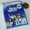 NEON WHITE + Machine Girl Poster PS5 EU Game in Multi-Language NEW First Perso Platform Action