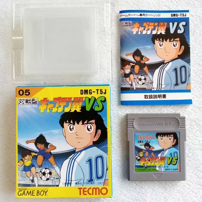 キャプテン翼vs Nintendo Game Boy Japan Ver Oliv Et Tom Soccer Tecmo 1992 Dmg T5j
