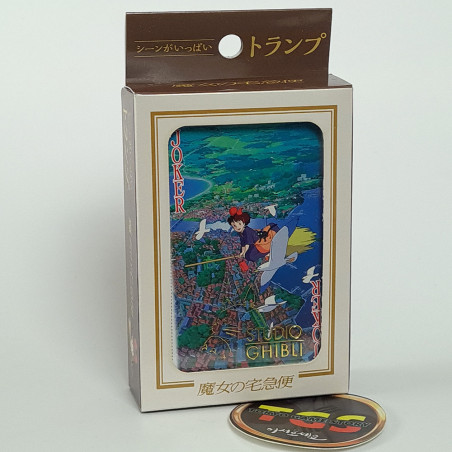 Studio Ghibli Kiki's Delivery Service Playing Cards Trump Game/Jeu De Cartes Ensky Japan New