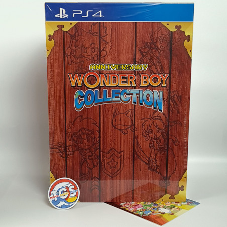 Wonder Boy Anniversary Collection ULTRA Collector's Edition PS4 Strictly Limited (499Ex!)+Card NEW
