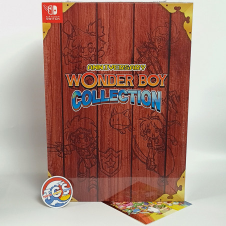 Wonder Boy Anniversary Collection ULTRA Collector's Edition Switch Strictly Limited (999Ex!)+Card NEW