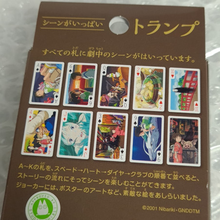 Studio Ghibli Spirited Away Chihiro Playing Cards Trump Game/Jeu De Cartes Ensky Japan New