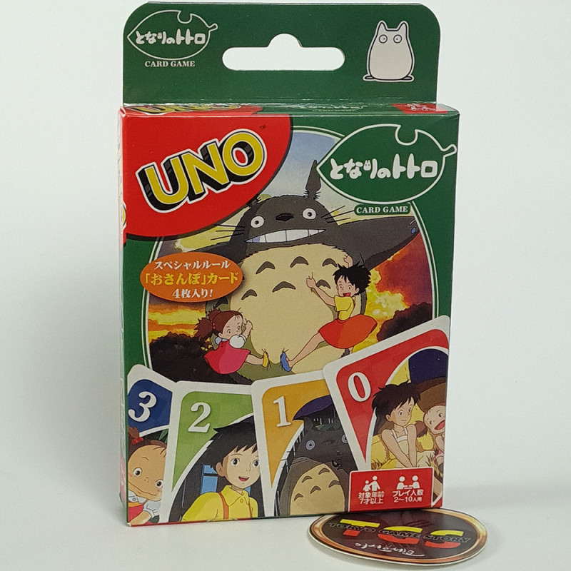 Studio Ghibli My Neighbor Totoro UNO Card Game/Jeu De Cartes UNO Japan New Mon Voisin Totoro