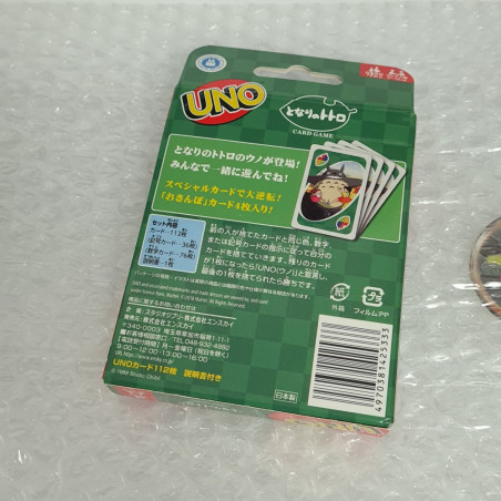 Studio Ghibli My Neighbor Totoro UNO Card Game/Jeu De Cartes Japan New