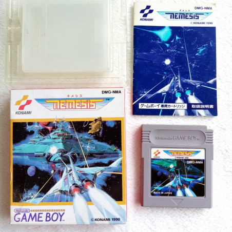 Nemesis Gradius Nintendo Game Boy Japan Ver. Shmup Shooting Konami 1990 DMG-NMA Gameboy