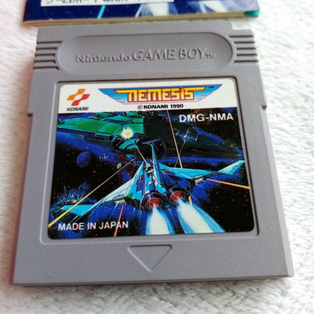 Nemesis Gradius Nintendo Game Boy Japan Ver. Shmup Shooting Konami 1990 DMG-NMA Gameboy