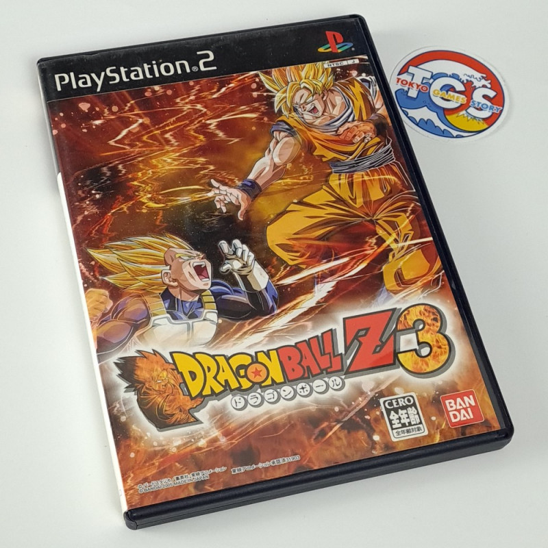 Dragon Ball Z 3 PS2 NTSC-JAPAN Playstation 2 Bandai DBZ Budokai Dragonball Fighting 2004
