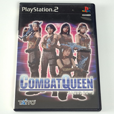 コンバットクイーン PS2 NTSC-JAPAN Playstation 2 Taito Action Rail Shooter 2002
