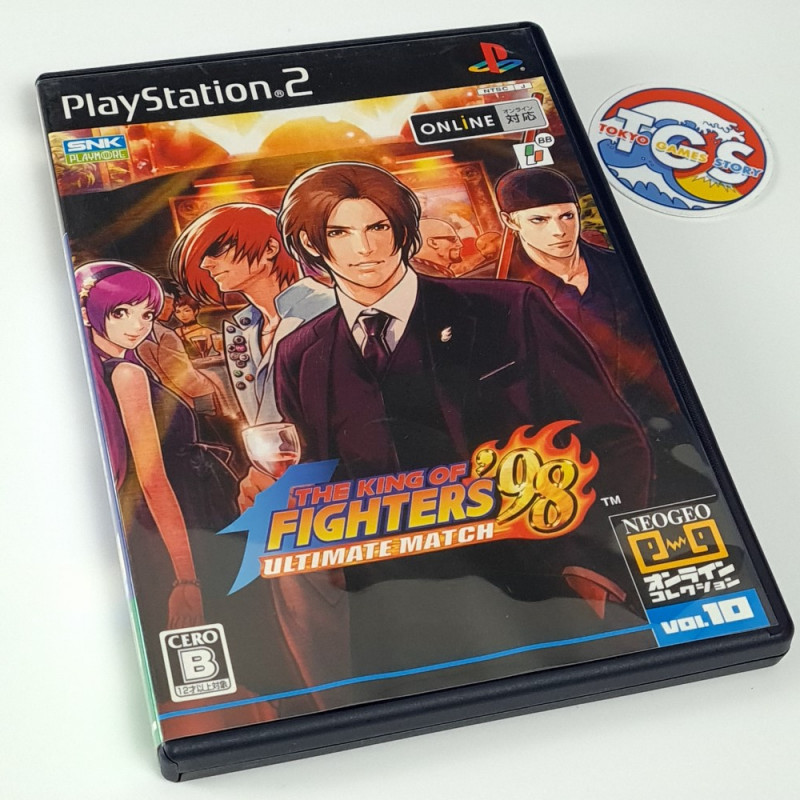 The King of Fighters '98 Ultimate Match PS2 JAPAN Playstation 2 Snk Playmore Vs Fighting Arcade Perfect