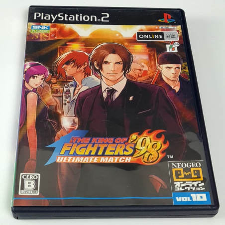 The King of Fighters '98 Ultimate Match PS2 JAPAN Playstation 2 Snk Playmore Vs Fighting Arcade Perfect
