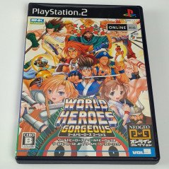 World Heroes Gorgeous Anthology PS2 NTSC-JAPAN Playstation 2 Snk Fighting Compilation