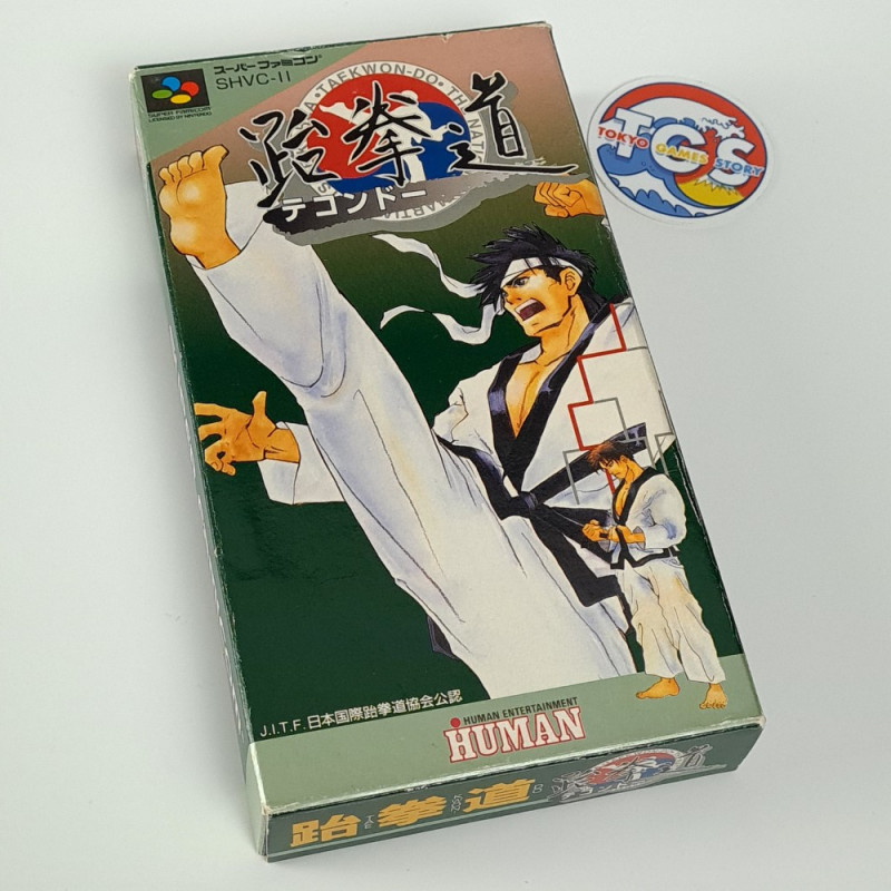 TAEKWON-DO Super Famicom Japan Game Nintendo SFC Taekwondo Human Fighting SHVC-II