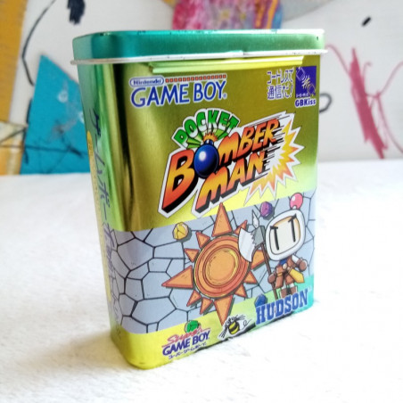 ポケットボンバーマン Game Can Vol.9 Nintendo Game Boy Japan Ver. Bomber Man Hudson Soft 1997 DMG-P-APOJ Gameboy