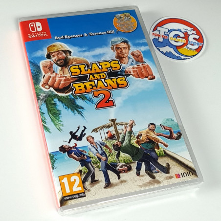 Bud Spencer & Terence Hill Slaps and Beans 2 Switch EU Game in Multi-Language New Inin Beat Them All