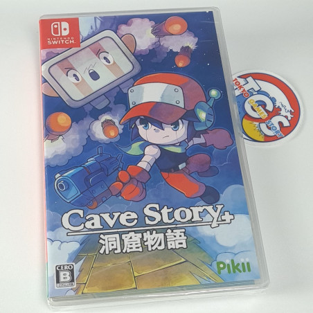 Cave Story + Switch Japan Physical Game In ENGLISH New Story+ Platform Action Pikii