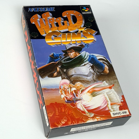 WILD GUNS Super Famicom Japan Game (Nintendo SFC) Natsume 1994 SHVC-4W
