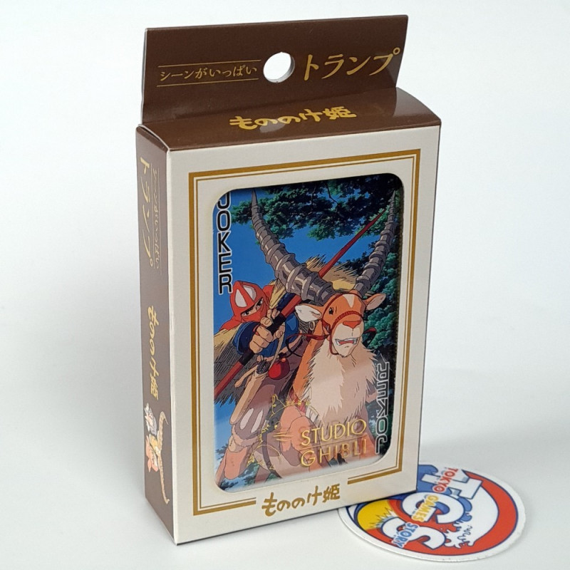 Princesse Mononoke Hime Trump Card Game (Jeu de Cartes) Ghibli/Ensky Japan New