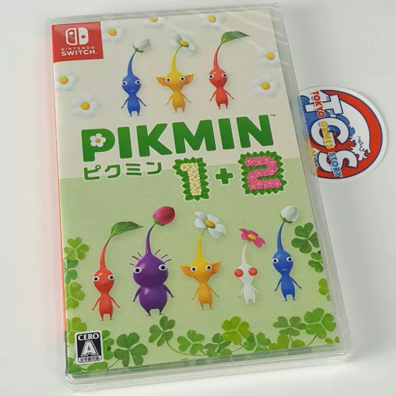 Pikmin 1+2 Nintendo Switch Japan FactorySealed Physical Game In  EN-FR-DE-ES-IT