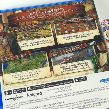 Railway Empire 2 [Deluxe Edition] PS5 Japan Game In ENGLISH New Kalypso Strategy