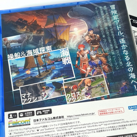 Ys X: Nordics PS5 Japan Game New Sealed Falcom Action RPG