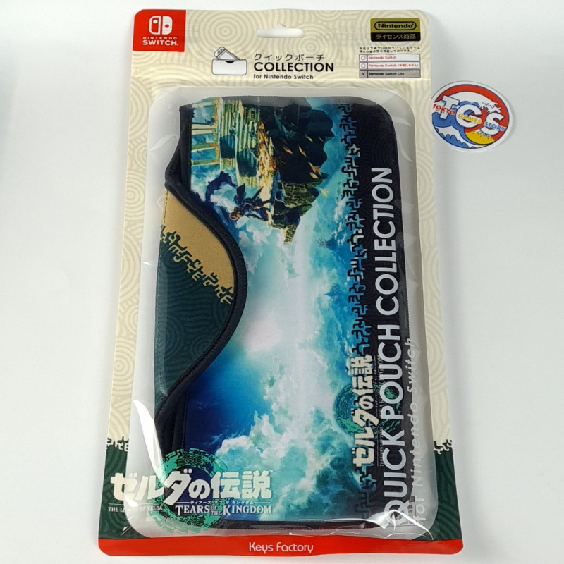 Quick Pouch Collection for Nintendo Switch -The Legend of Zelda: Tears of the Kingdom- Japan New