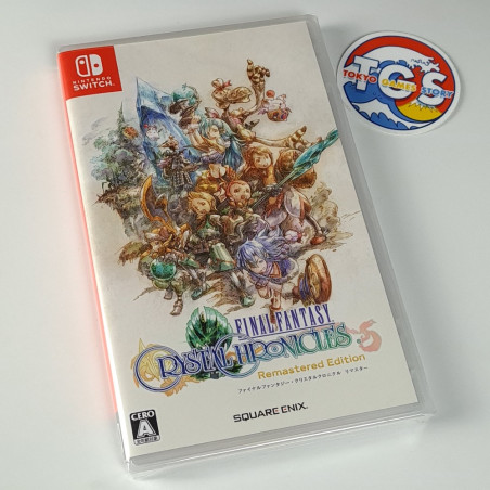 Final Fantasy Crystal Chronicles Remastered Edition SWITCH Japan New Square Enix Action RPG