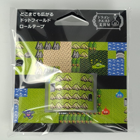 Dragon Quest Stationery Store Roll Stickers: Dot Field Rouleau Adhésif Japan New DQ