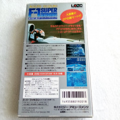 Aguri Suzuki F-1 Super Driving Super Famicom Japan Ver. Racing Lozc 1992 (Nintendo SFC) SHVC-GF