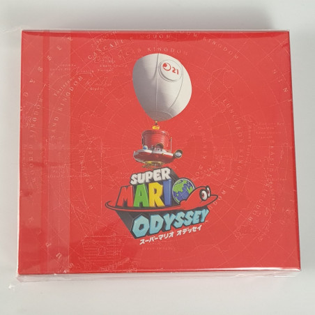 Super Mario Odyssey (Game) Original Soundtrack + Stickers CD Japan NEW Music