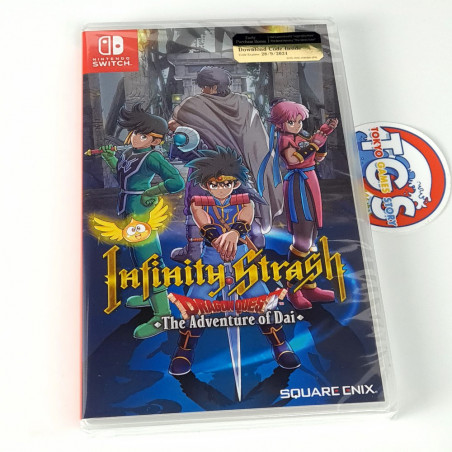 Infinity Strash: Dragon Quest Adventure of Dai Switch English Cover (EN-FR-DE-ES-KR-CH) New