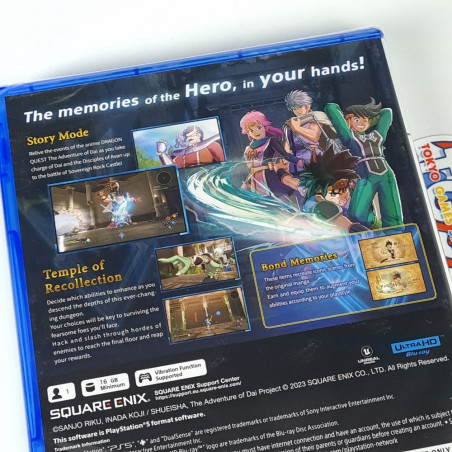 Infinity Strash: Dragon Quest Adventure of Dai PS5 English Cover (EN-FR-DE-ES-KR-CH) New