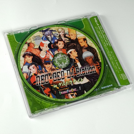 NEO-GEO DJ Station DramaticFanDisc +Obi CD OST SNK Japan Videogame Music