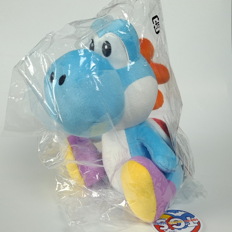 SANEI Super Mario All Star Collection AC47: Light Blue Yoshi Plush/Peluche Japan New