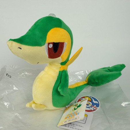 SANEI Pokémon All Star Collection: Snivy/Vipélierre Plush Japan New Peluche Pocket Monsters