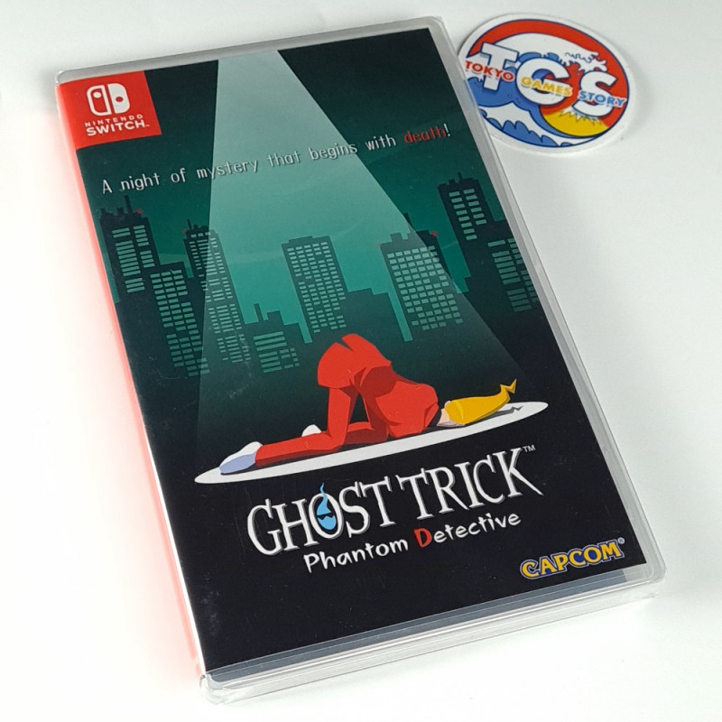 Ghost Trick: Phantom Detective Switch ASIA Game In EN-FR-DE-ES-IT-KR NEW Capcom Adventure