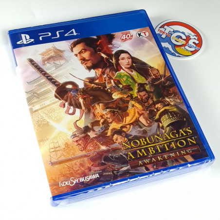 Nobunaga's Ambition: Awakening Sony PS4 ASIA NEW Game In English Koei Tecmo Strategy