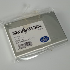 Saturn System Business Card Holder - Porte Carte Console Saturn Grey SEGA Japan New