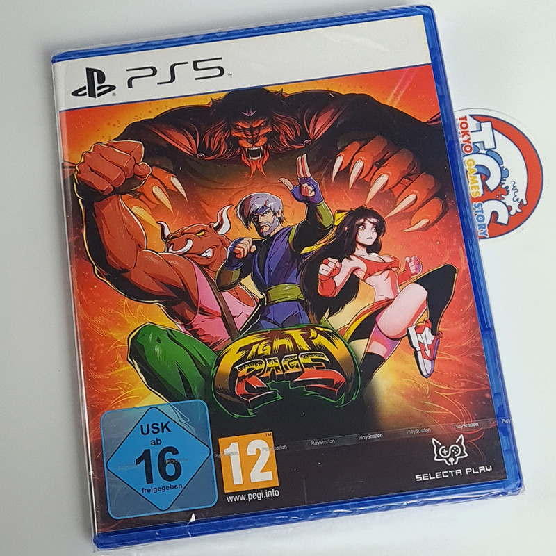 Fight'N Rage [From Limited Edition] PS5 EU Game In EN-JP-CH-ES NEW Beat'em Up