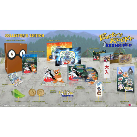 Pocky & Rocky Reshrined Collector's Edition PS4 Strictly Limited Games NEW Kiki Kaikai