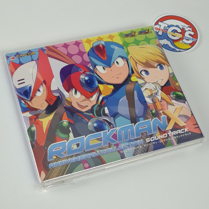 Rockman X Anniversary Collection Soundtrack CD OST Japan Megaman Game Music New