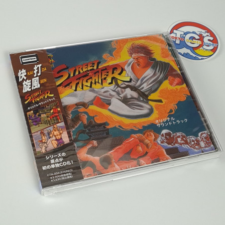 Street Fighter Original Soundtrack OST CD Japan Capcom 35 th Anniversary New CTN-004