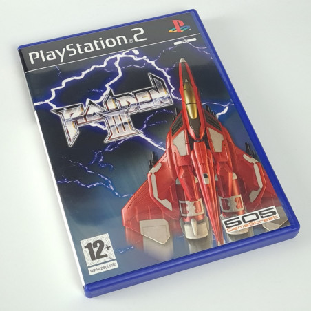 Raiden III TBE Playstation 2 PS2 PAL-FR SOS GameStreet Taito Shmup 2006 Raiden 3