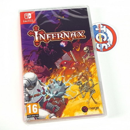 Infernax Nintendo SWITCH EU Game in FR-EN-ES-DE-IT Neuf/NewSealed MERGE BERZERK STUDIO Aventure Action