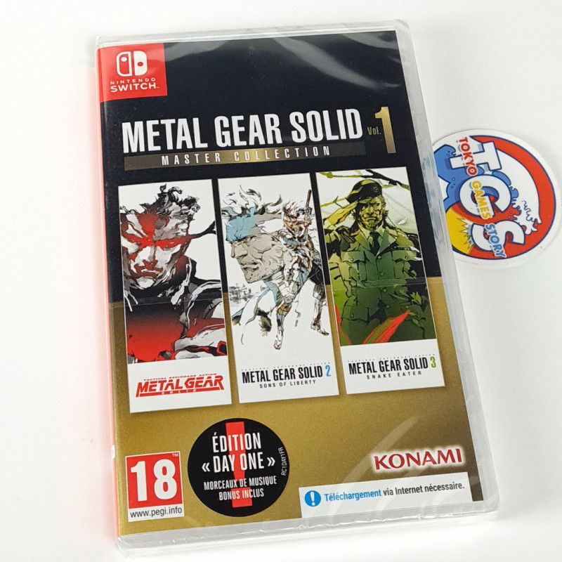 METAL GEAR SOLID Master Collection (7games+bonus) Switch Game In EN-FR-DE-ES-IT NEW