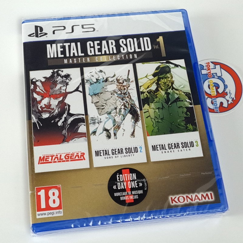 METAL GEAR SOLID Master Collection (7games+bonus) PS5 Game In EN-FR-DE-ES-IT NEW